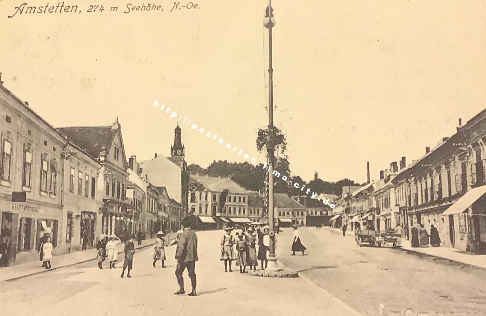 Amstetten Marktplatz 1910